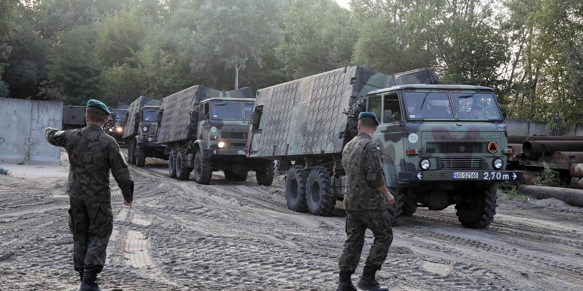 Awaria w oczyszczalni ścieków w Warszawie