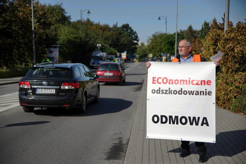 protest w Sopocie