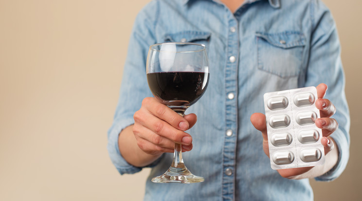 Mutatjuk a legdurvább bor és gyógyszer kombókat Fotó: Shutterstock