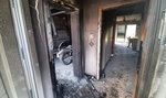 Dramatyczna akcja ratunkowa. 12-latek został uwięziony w płonącym budynku