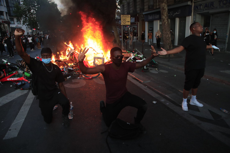 Protesti, Pariz, Džordž Flojd