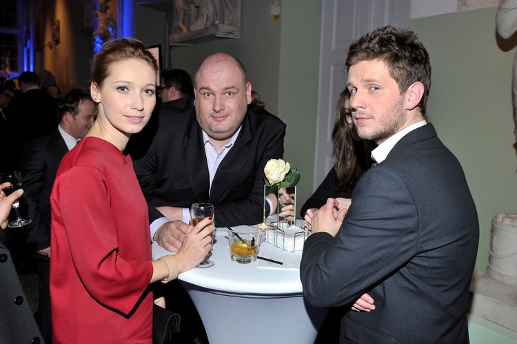 Joanna Orleańska, Michał Piela na gali 'Złote Kaczki 2012' i Antoni Królikowsk