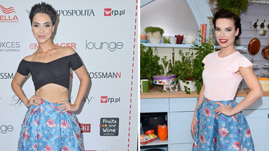 Paulina Drażba i Paulina Mikuła mają taką samą spódnicę. Która wygląda lepiej?