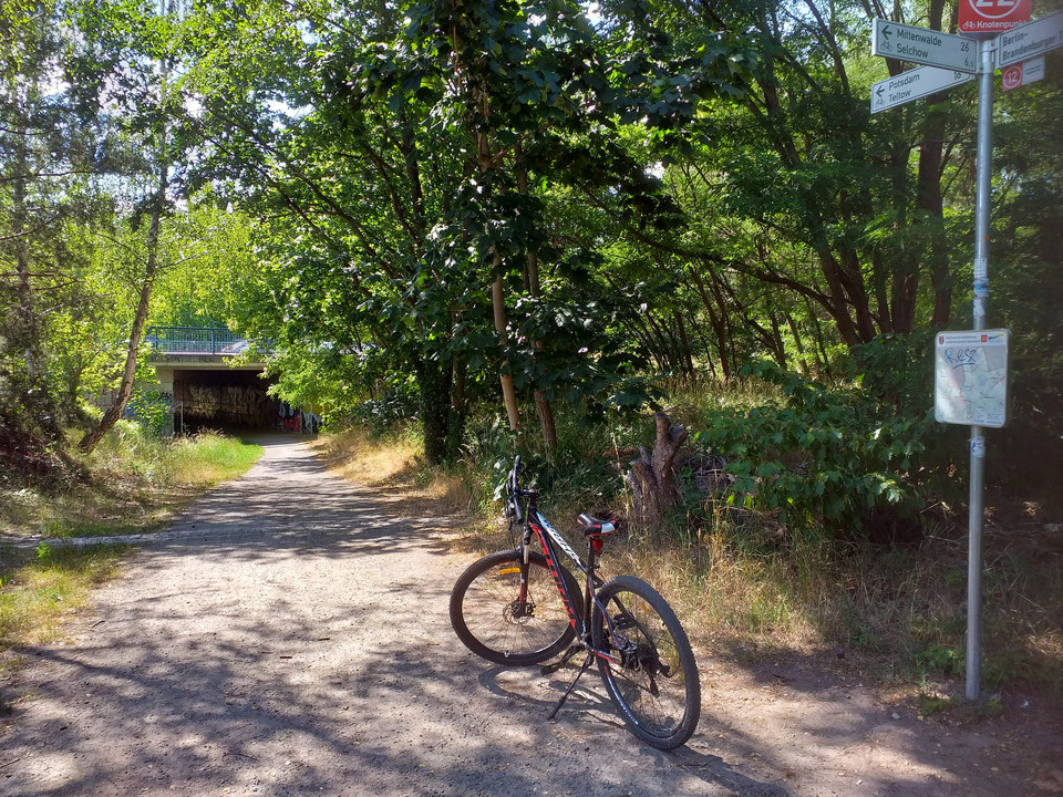 Rowerem Szlakiem Muru Berlińskiego (Mauerradweg)