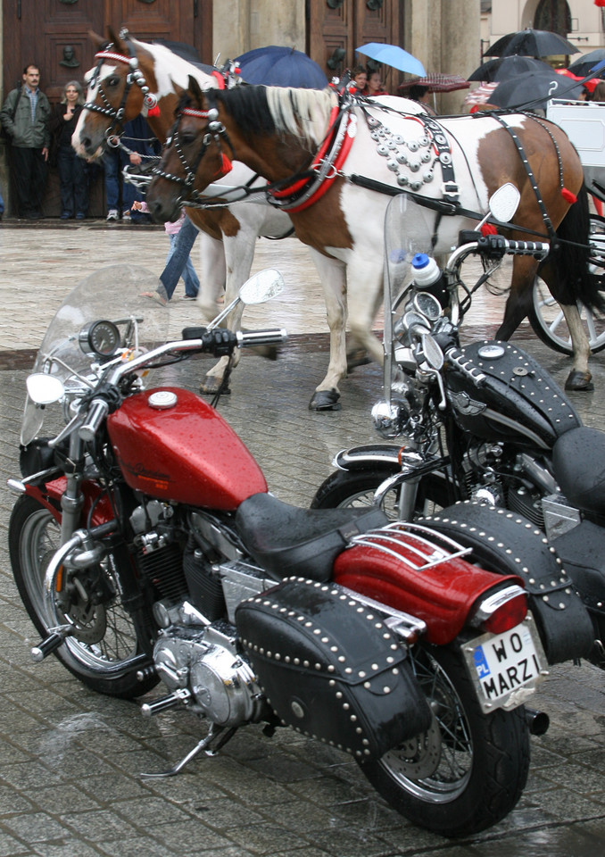 KRAKÓW ZLOT MOTOCYKLI HARLEY-DAVIDSON