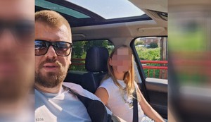 Marko Janjušević Janjuš sa ćerkom Krunom 