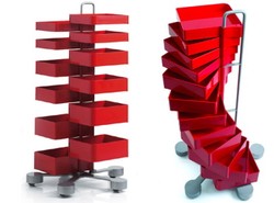 Ruchomy regał dla indywidualisty