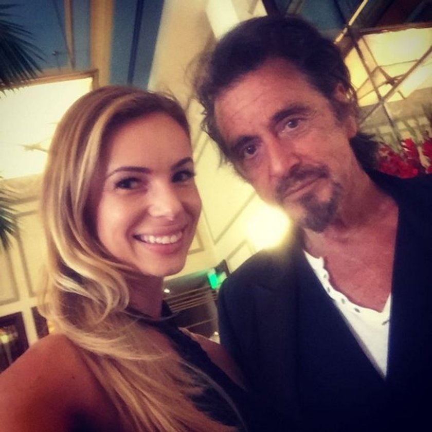 Izabela Janachowska i Al Pacino