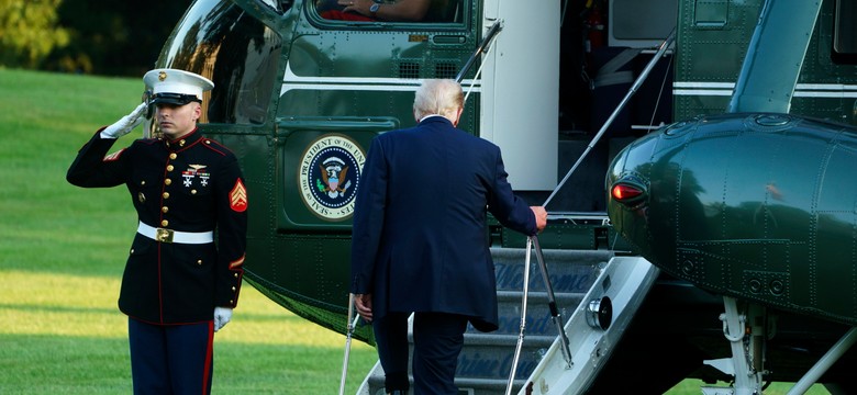 Celował laserem w śmigłowiec Trumpa. Marine One mógł mieć wypadek