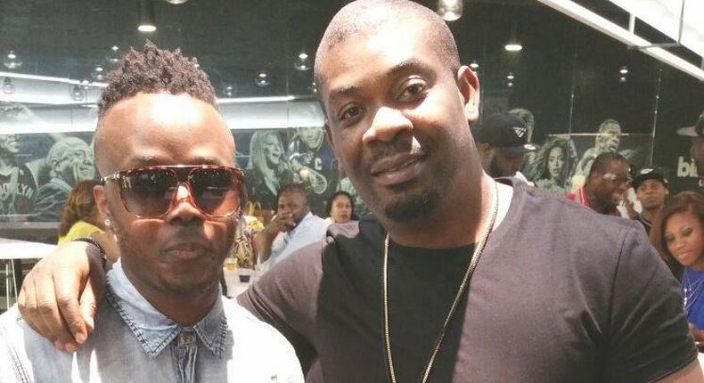 Olukayode Akinsika and Don Jazzy