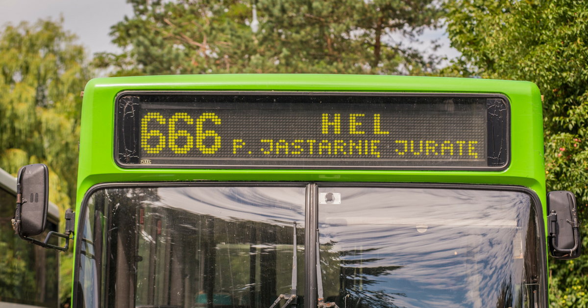 Autobus 666 nie pojedzie już na Hel. Linia godziła "w chrześcijański porządek"