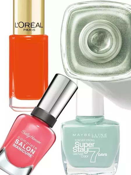 Lakiery: L&#39;Oreal, Essie, Maybelline i Sally Hansen