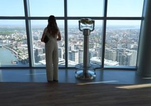 Otvoren vidikovac na 41. spratu Kule Beograd: Do vrha za samo 25 sekundi, evo koliko košta