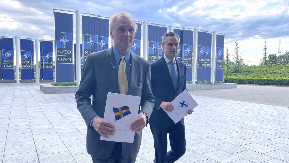 Finlandia i Szwecja złożyły oficjalnie wnioski o dołączenie do NATO