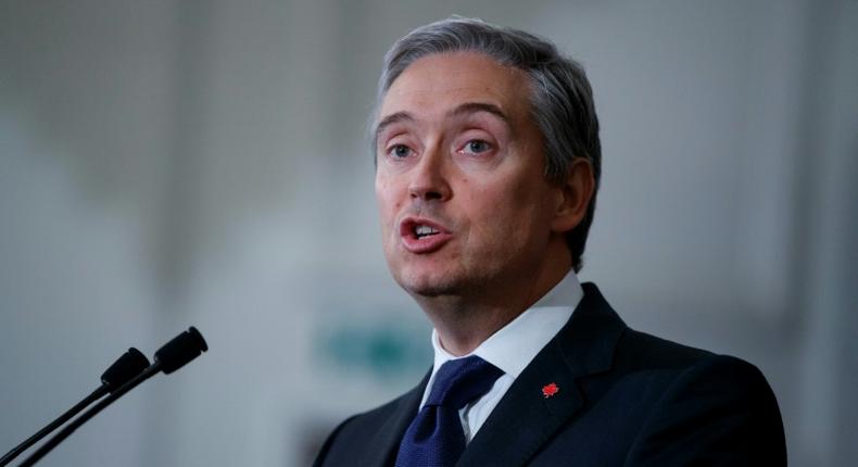 Canadian Minister of Foreign Affairs Francois-Philippe Champagne has spoken with his Iranian counterpart, Mohammad Javad Zarif, about the black boxes of the downed airliner