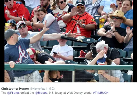 Bohater z trybun uratował życie chłopca podczas meczu baseballa