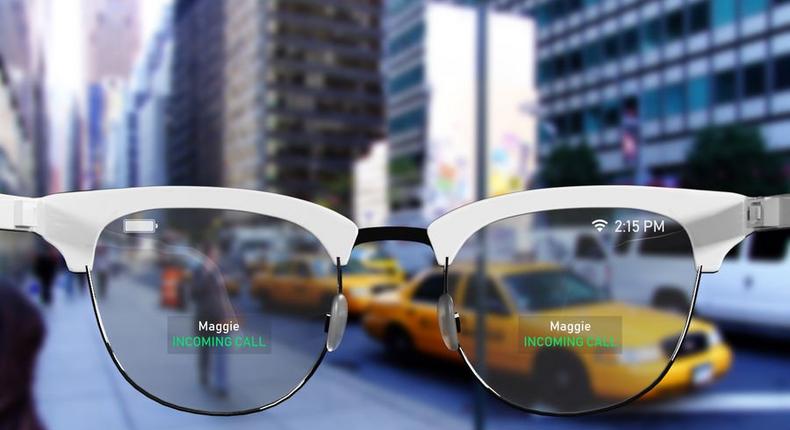 apple smart AR glasses concept