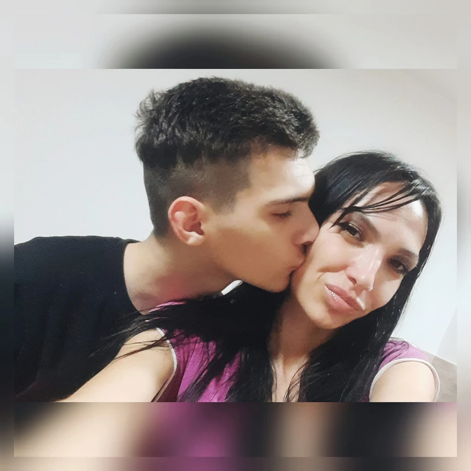 Biljana i njen sin Aleksandar