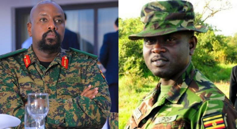 Gen Kainerugaba and Lt Col Magezi