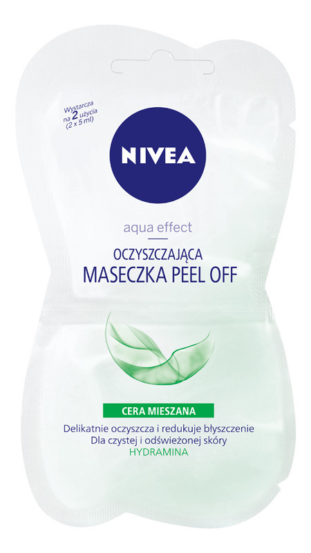 Nivea Aqua Effect Oczyszczająca Maseczka PEEL OFF