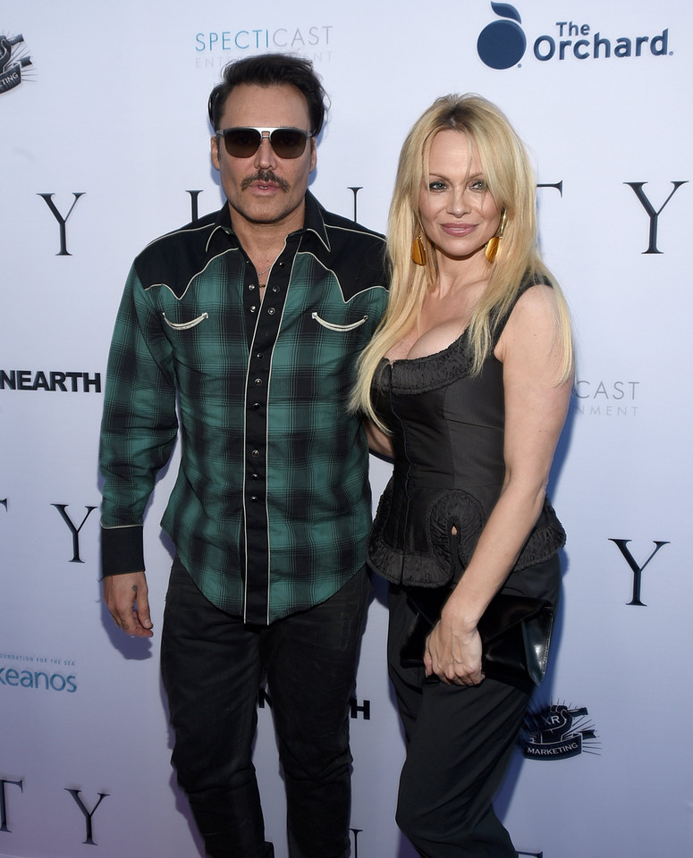 Pamela Anderson na premierze filmu "Unity"