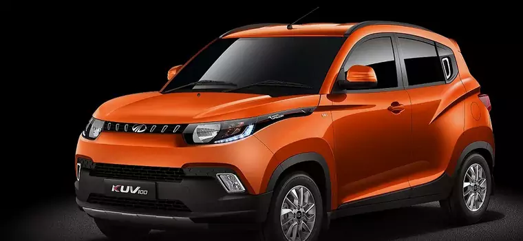 Crossover Mahindra KUV100 – nowy gracz