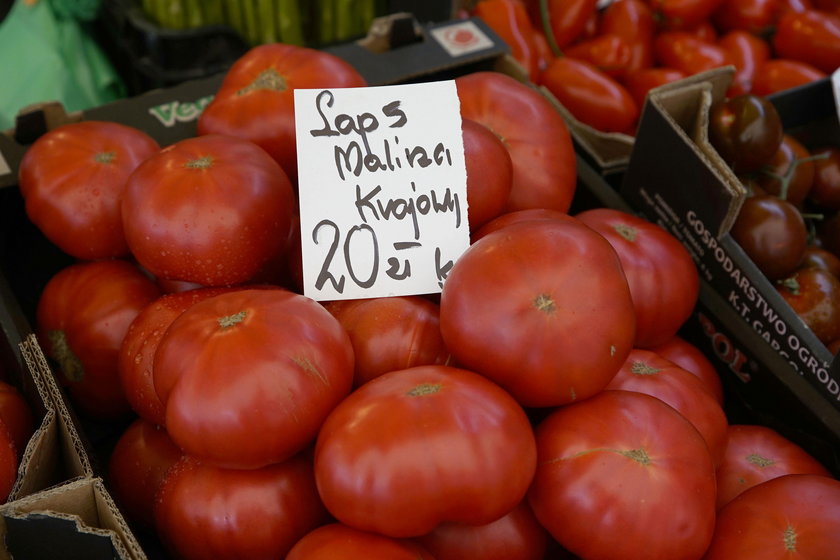 Bardzo drogie są pomidory. 20 zł za kilo