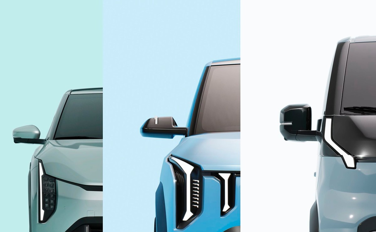 Kia EV4 to nowy sedan koreańskiej marki. Kia EV2 wygląda jak SUV. Kia PV5 jest vanem