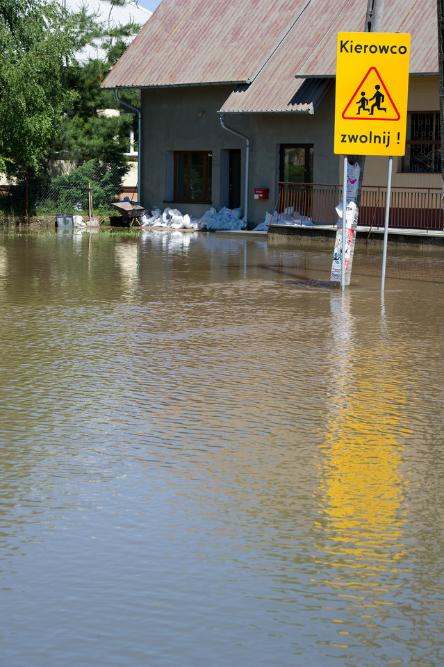 OSTRÓW NAD DUNAJCEM POWÓDŹ