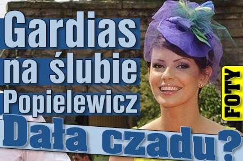 Gardias na ślubie Popielewicz. Dała czadu? FOTO