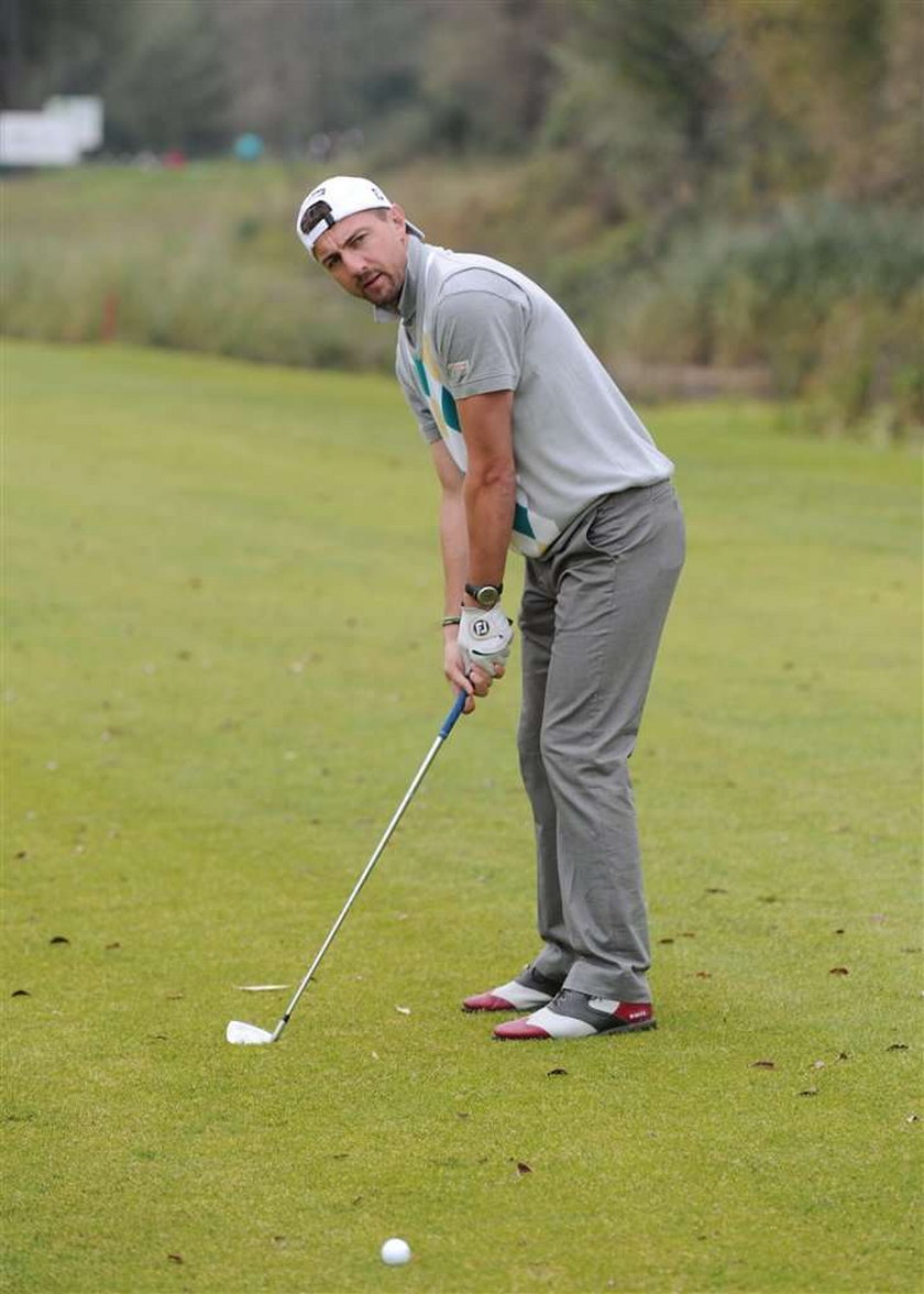 Jerzy Dudek coraz częściej gra w turniejach golfa