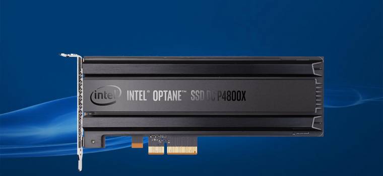 Intel usuwa z oferty nośniki Optane DC P4800X z Memory Drive Technology