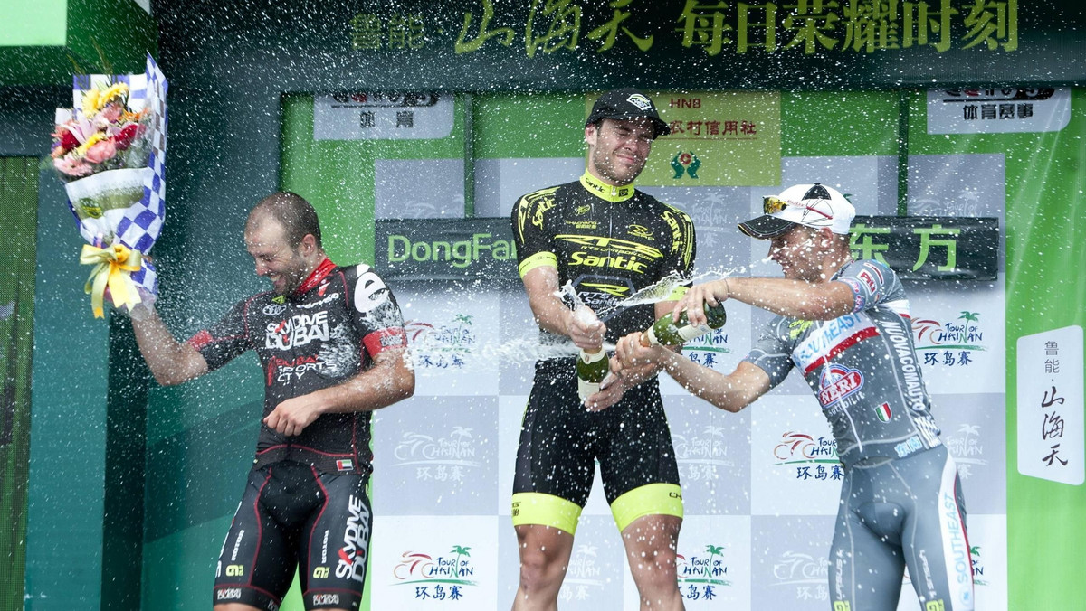 Niemiec Tino Thomel (RTS-Santic) dość nieoczekiwanie wygrał po finiszu z peletonu siódmy etap wyścigu Tour of Hainan. Na drugim miejscu finiszował triumfator niedzielnego odcinka Jakub Mareczko (Southeast), a trzeci był Andrea Palini (Skydive Dubai Pro Cycling Team). Liderem pozostał Modolo.