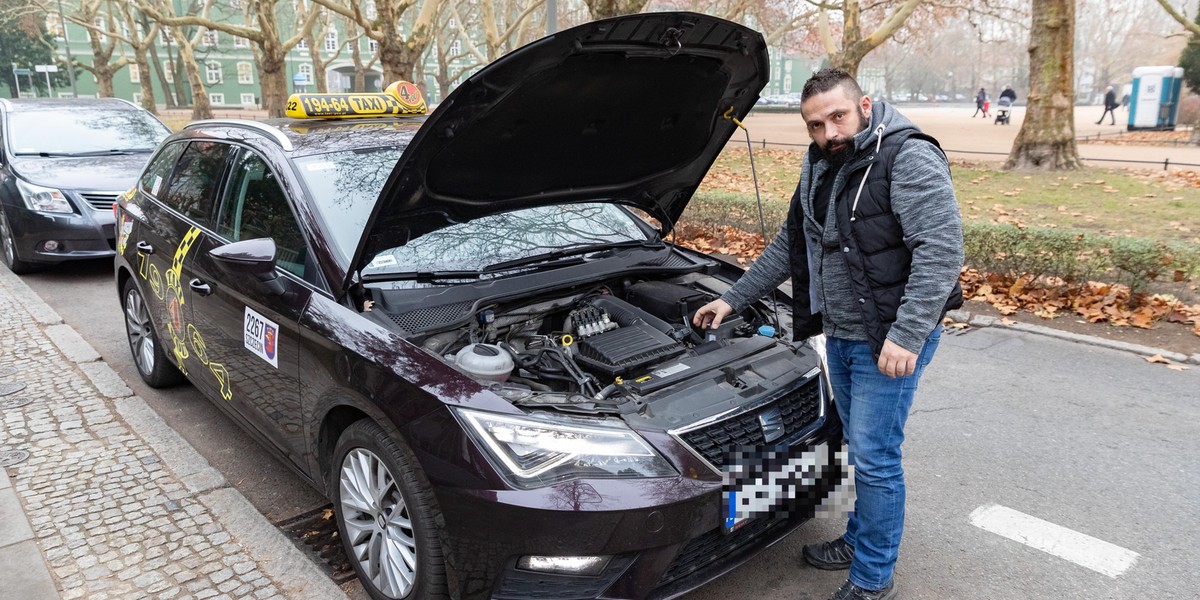 Taksówkarz w szoku: Woziłem ludzi na bombie!