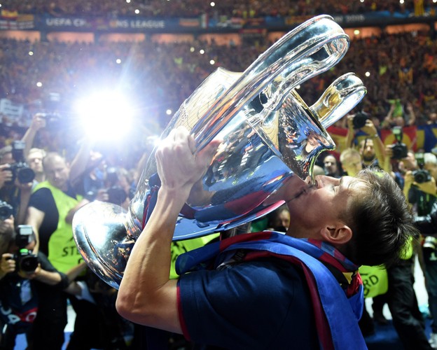 Tak Barcelona cieszyła się z wygrania Ligi Mistrzów