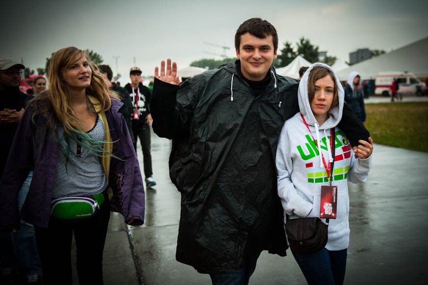 Coke Live Music Festival 2012 - publiczność (fot. Monika Stolarska / Onet)