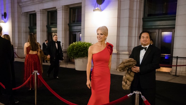 Kellyanne and George Conway in the Oprah for POTUS blogpost