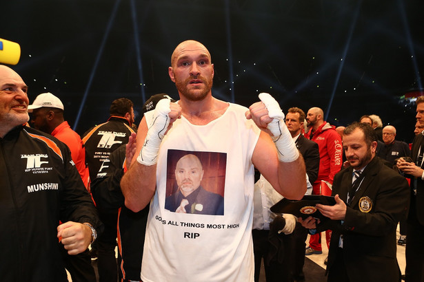 Tyson Fury zdradził, że Wembley już zostało zarezerwowane na jego walkę z Anthony'm Joshuą