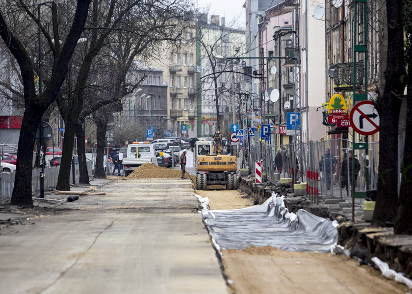 Sosnowiec rozkopany wzdłuż i wszerz