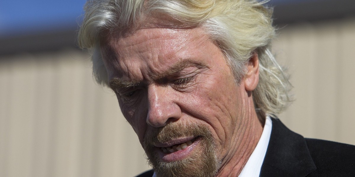 Richard Branson jak nikt inny, wie, jakie tragiczne skutki wywołał Brexit.