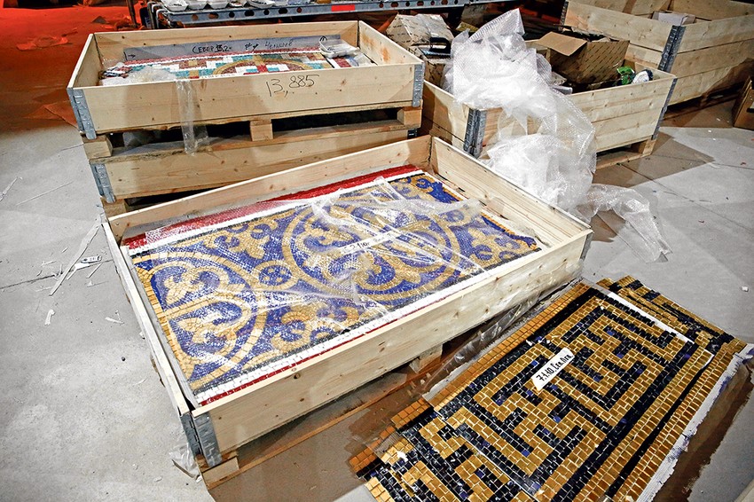 Do sada je u Hramu postavljeno 70 odsto mozaika