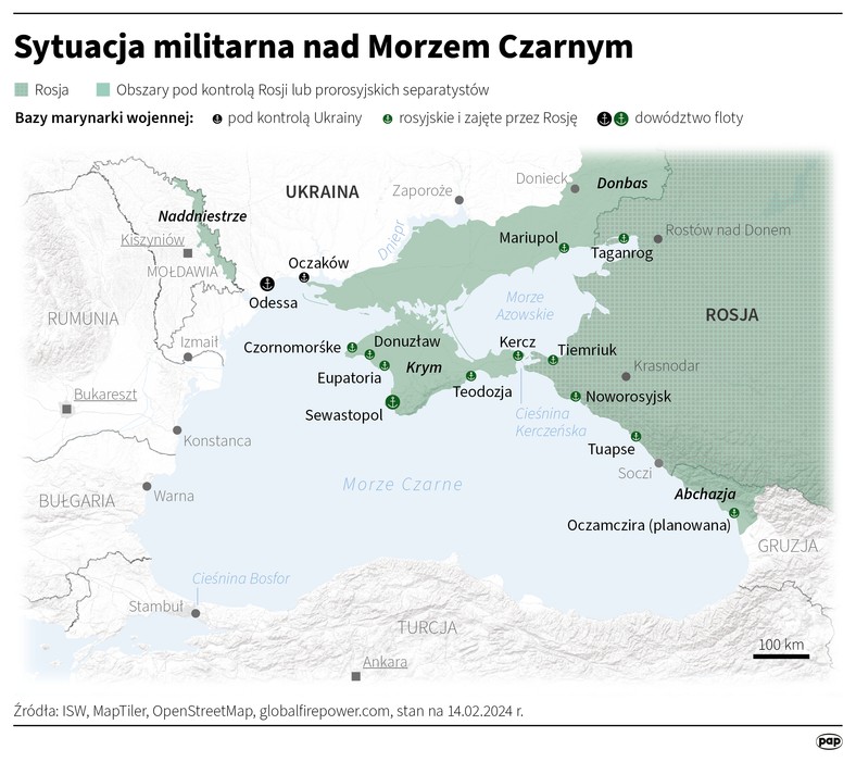 Military situation in the Black Sea