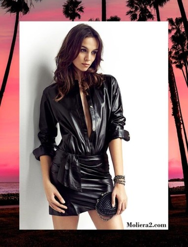 Paulina Krupińska w kampanii reklamowej salonu Moliera 2 na sezon wiosna/lato 2014