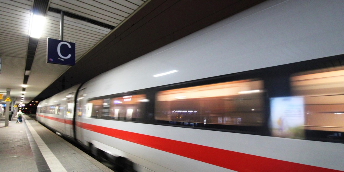 Niemcy. Przerażające znalezisko w pociągu Intercity Express (zdj. ilustracyjne).