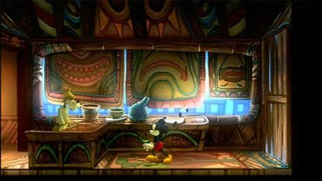Screen z gry "Epic Mickey"