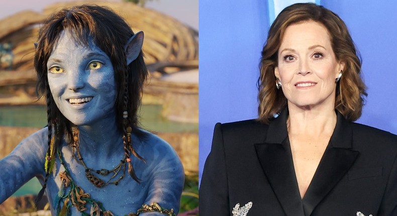 Sigourney Weaver as Kiri in Avatar: The Way of Water.20th Century Studios, StillMoving.net for Disney