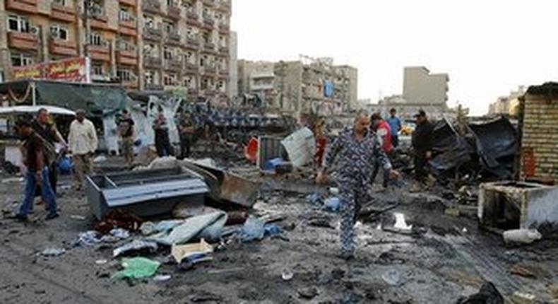 Bomb attacks near mosque south of Baghdad kill 9