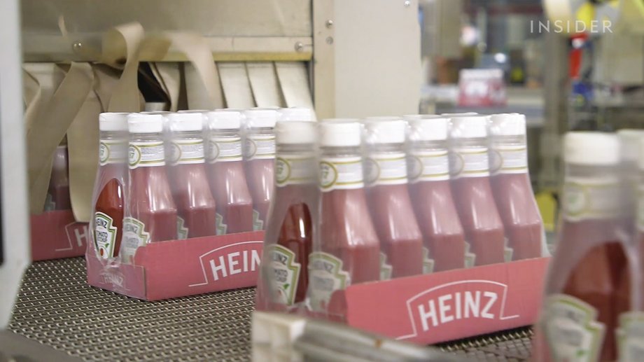 Así se produce el ketchup Heinz.