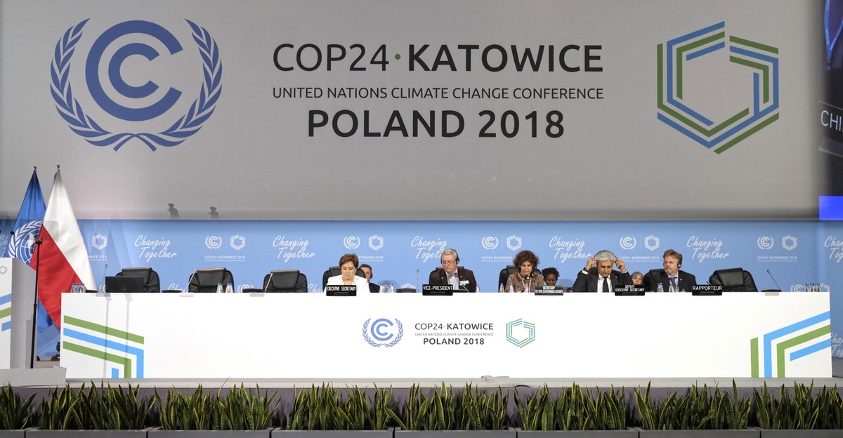 Sesja plenarna Szczytu Klimatycznego ONZ COP24