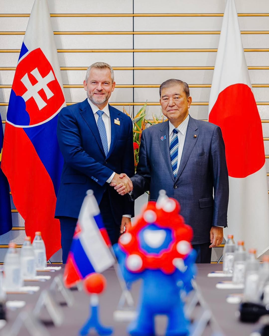 Prezident Peter Pellegrini počas pracovnej cesty v Japonsku. 